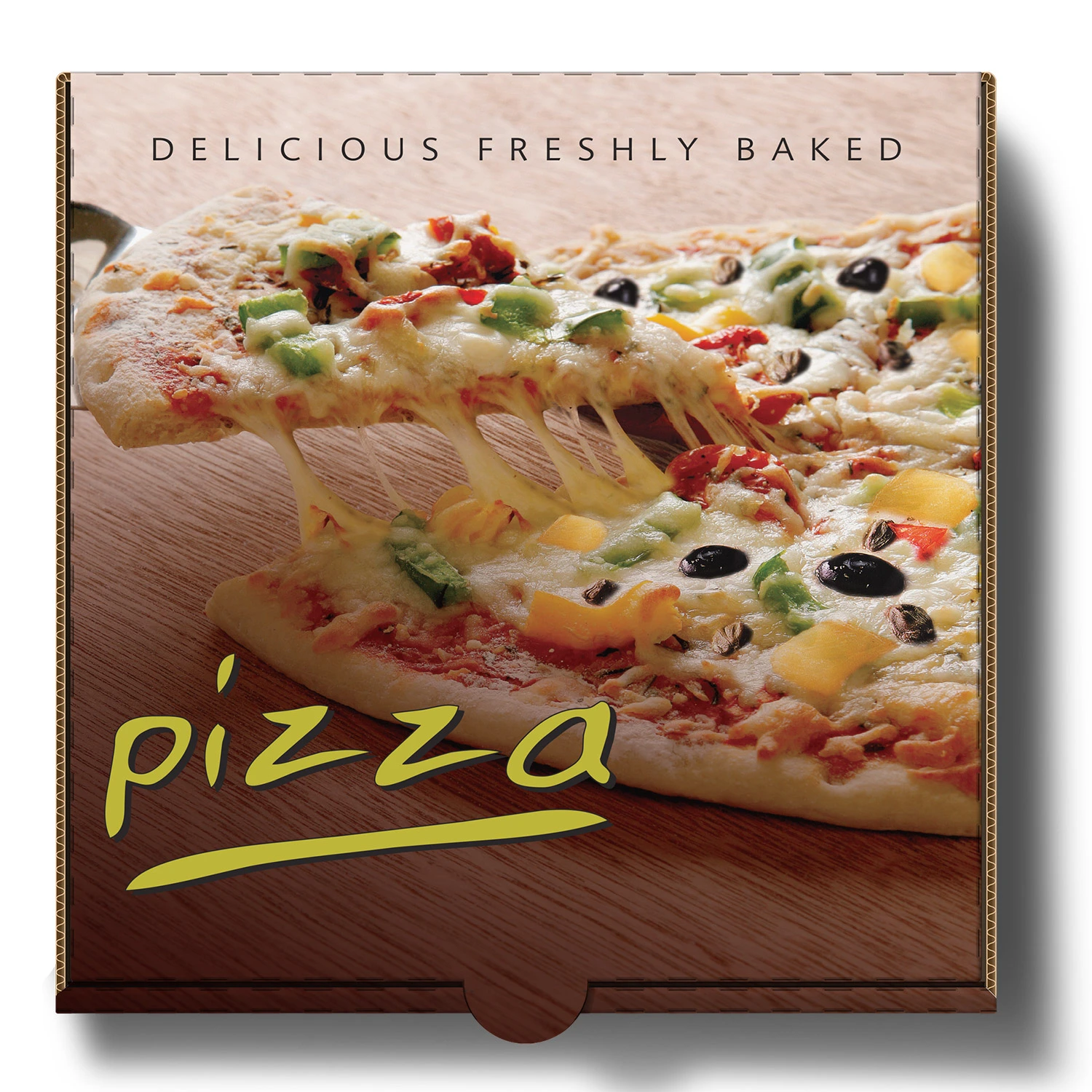 Full Colour Pizza Box 9 in Classic