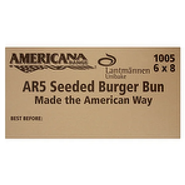 Seeded Burger Bun 5 inch Americana