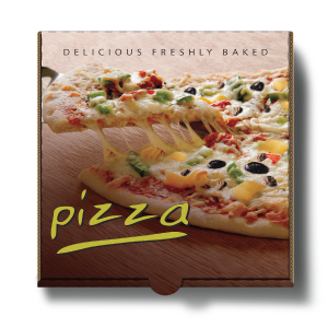 Full Colour Pizza Box 10 in Classic
