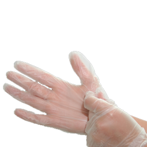 Vinyl Gloves Large Blue