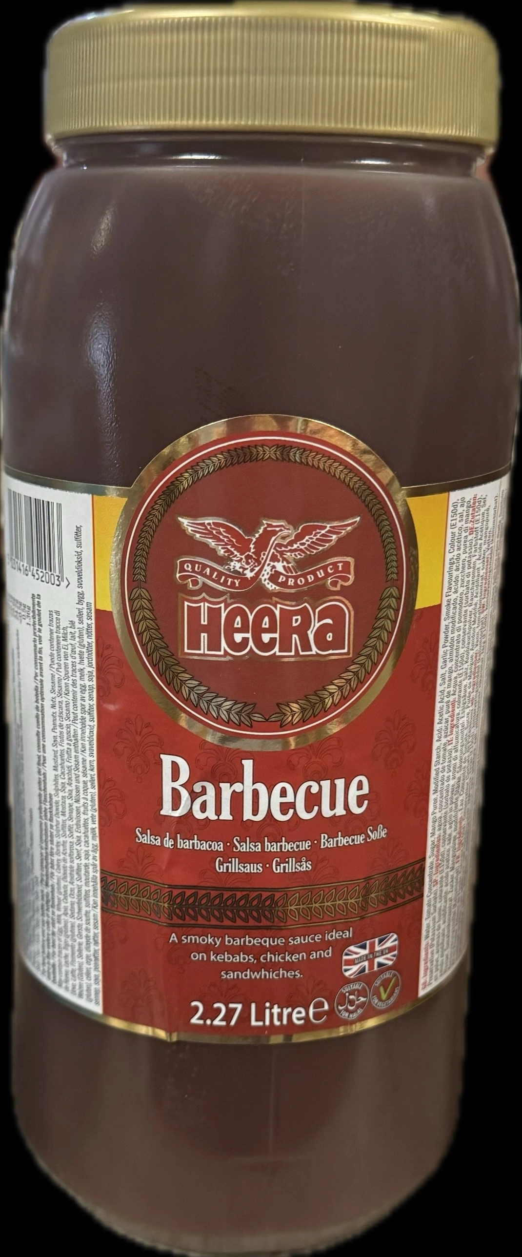 BBQ Sauce 2.2ltr - Heera 