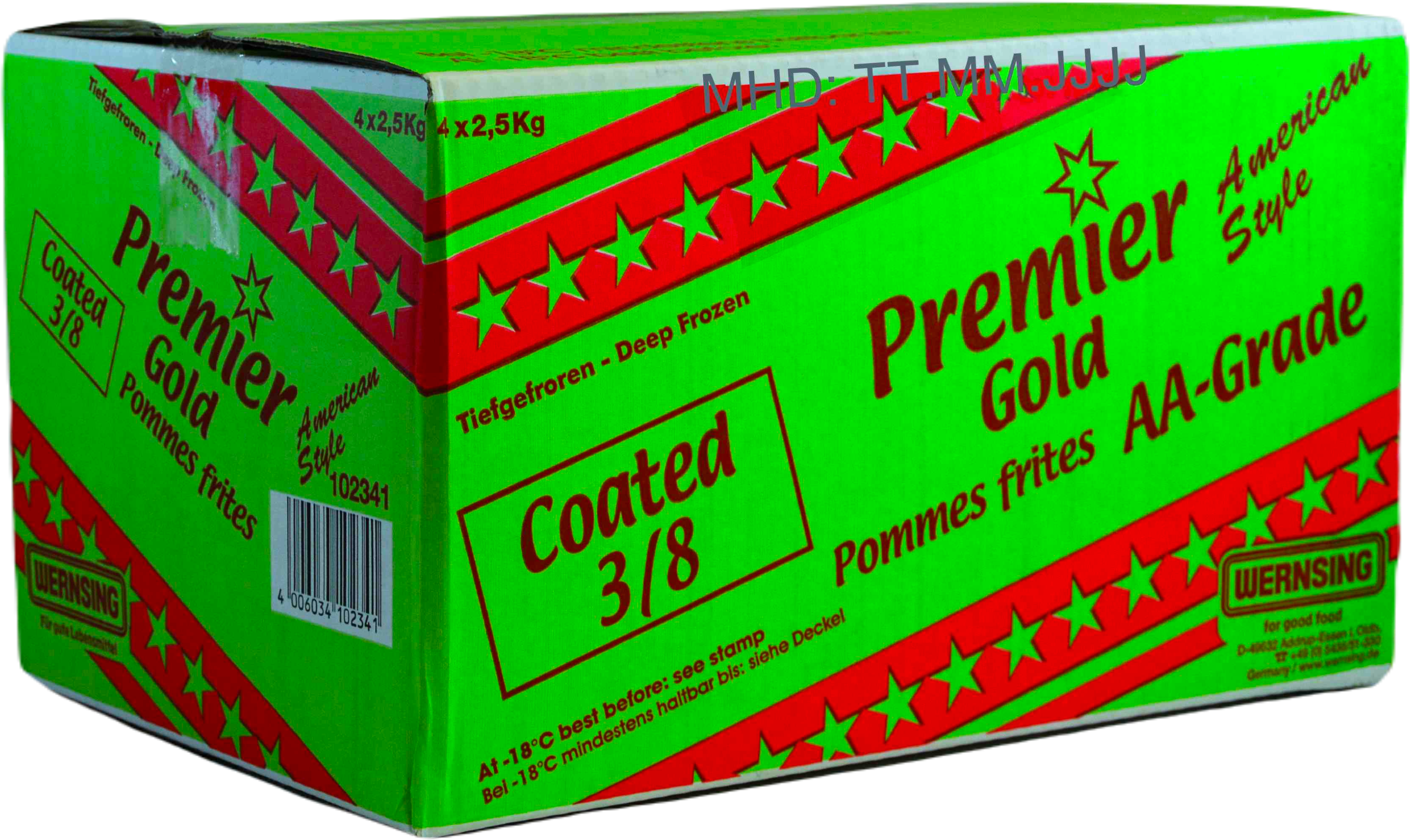 Premier Gold Coated Fries