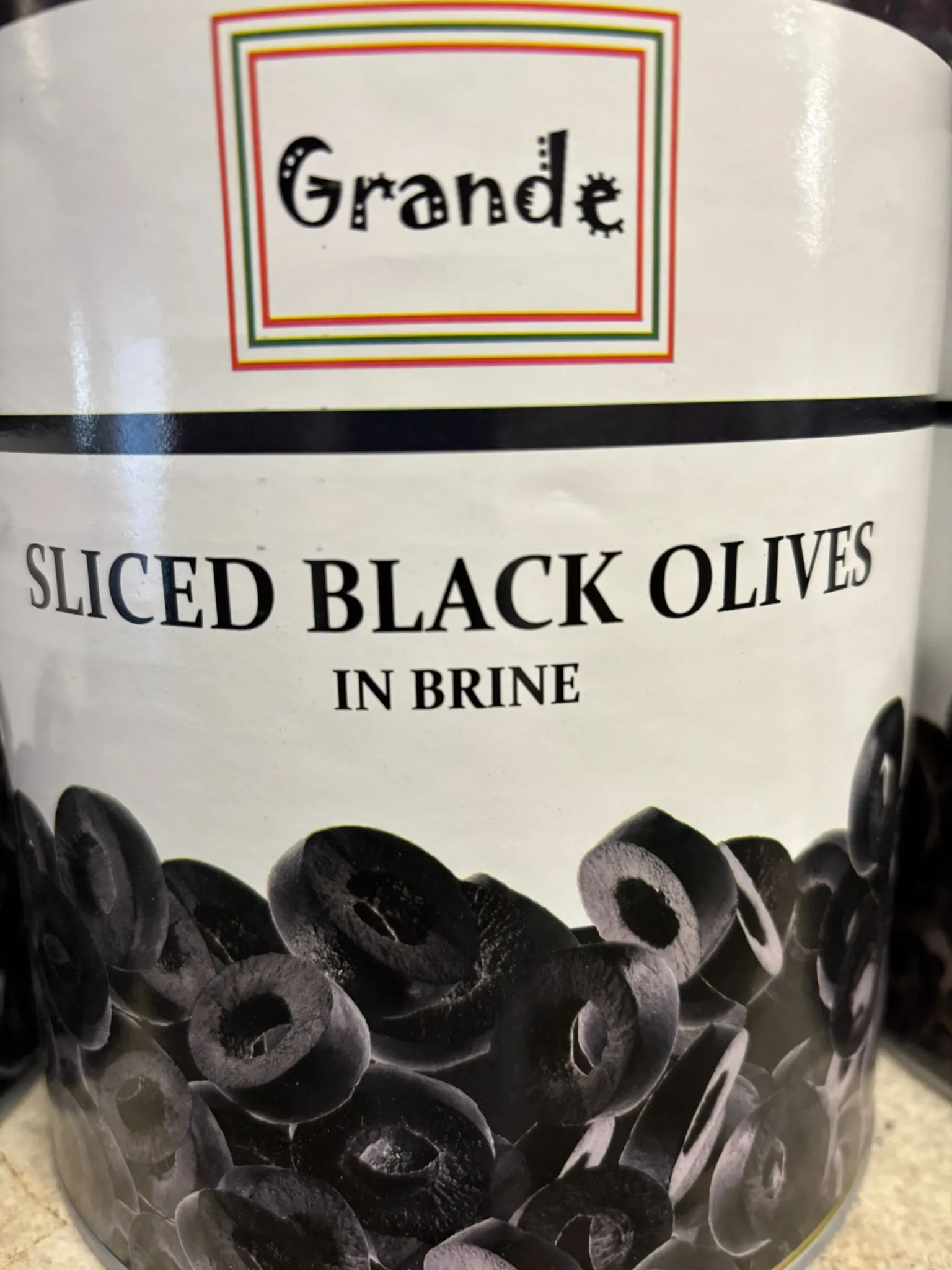 Sliced Black Olives
